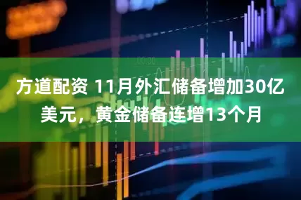 方道配资 11月外汇储备增加30亿美元，黄金储备连增13个月